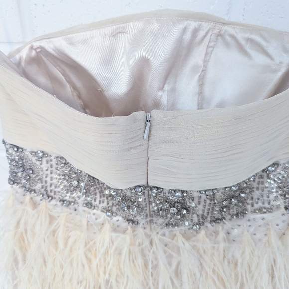 Sue Wong Nocturne Feather Dress - Picture 9 of 10